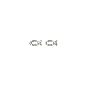 Produktbild des Artikels Ohrstecker "Ichthys" silber ()