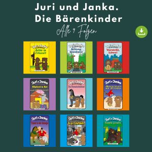 Produktbild des Artikels Juri und Janka - Die Bärenkinder - alle 9 Folgen (MP3-Hörspiel - Download)