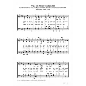 Produktbild des Artikels Weil ich Jesu Schäflein bin (Noten - Download)