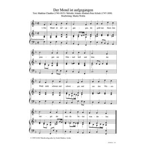 Produktbild des Artikels Der Mond ist aufgegangen (Noten - Download)