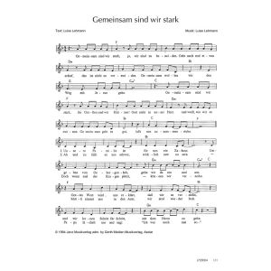 Produktbild des Artikels Gemeinsam sind wir stark (Noten - Download)