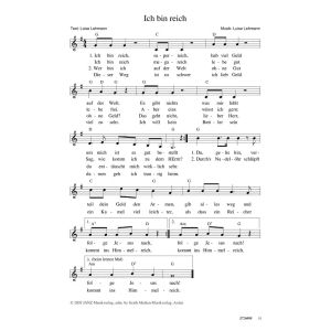 Produktbild des Artikels Ich bin reich (Noten - Download)