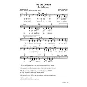 Produktbild des Artikels Sei das Zentrum / Be The Centre (Noten - Download)