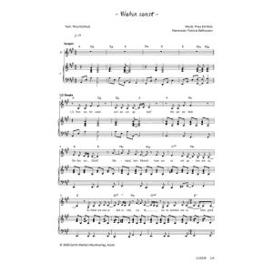 Produktbild des Artikels Wohin sonst (Noten - Download)