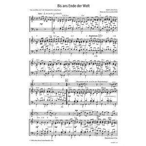 Produktbild des Artikels Bis ans Ende der Welt (Noten - Download)