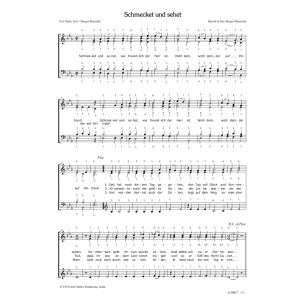Produktbild des Artikels Schmecket und sehet (Noten - Download)