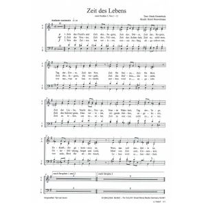 Produktbild des Artikels Zeit des Lebens / Tijd van leven (Noten - Download)