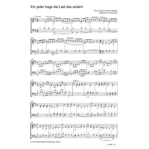Produktbild des Artikels Ein jeder trage die Last des andern (Noten - Download)