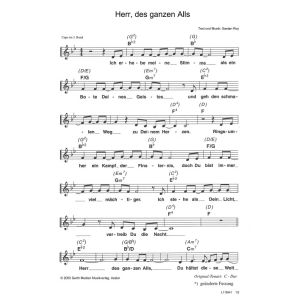 Produktbild des Artikels Herr, des ganzen Alls (Noten - Download)