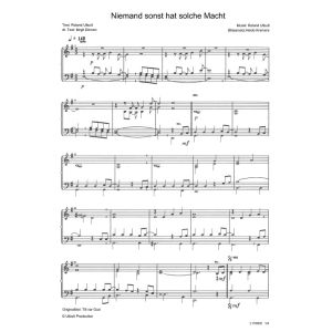 Produktbild des Artikels Niemand sonst hat solche Macht / Till var Gud (Noten - Download)