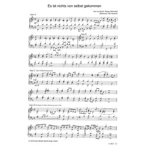 Produktbild des Artikels Es ist nichts von selbst gekommen (Noten - Download)