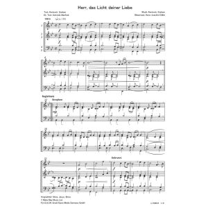 Produktbild des Artikels Herr, das Licht deiner Liebe / Shine, Jesus, Shine (Noten - Download)