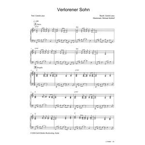 Produktbild des Artikels Verlorener Sohn (Noten - Download)