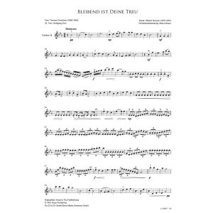 Produktbild des Artikels Bleibend ist deine Treu / Great is thy Faithfulness (Violine II) (Noten - Download)