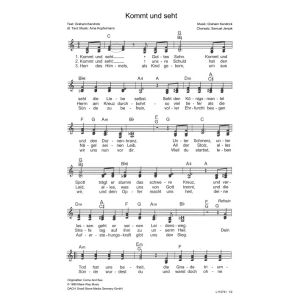 Produktbild des Artikels Kommt und seht / Come And See (Noten - Download)
