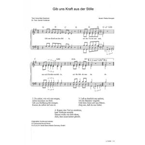 Produktbild des Artikels Gib uns Kraft aus der Stille / Kuihtuvaa kosketa (Noten - Download)