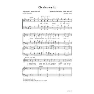 Produktbild des Artikels Ob alles wankt / My Father Watches Over Me (Noten - Download)