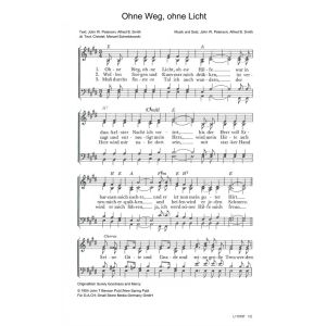 Produktbild des Artikels Ohne Weg, ohne Licht / Surely Goodness and Mercy (Noten - Download)