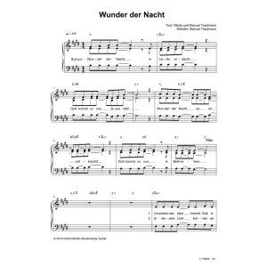 Produktbild des Artikels Wunder der Nacht (Noten - Download)