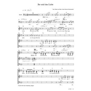 Produktbild des Artikels Ihr seid das Licht (Noten - Download)