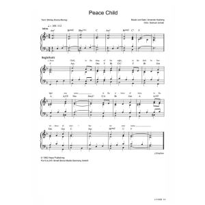 Produktbild des Artikels Friedenskind / Peace Child (Noten - Download)
