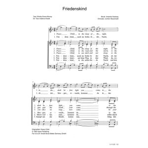 Produktbild des Artikels Friedenskind / Peace Child (Noten - Download)