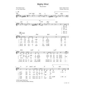 Produktbild des Artikels Wie ein Strom / Mighty Wind (Noten - Download)