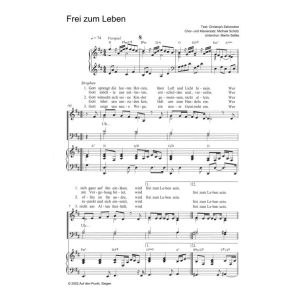 Produktbild des Artikels Frei zum Leben (Noten - Download)