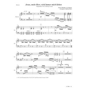 Produktbild des Artikels Jesus, mein Herr, wird immer mich lieben / Now I Belong To Jesus (Klavier (Noten - Download)