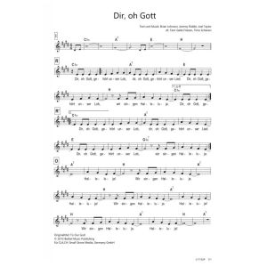 Produktbild des Artikels Dir, oh Gott / To Our God (Noten - Download)