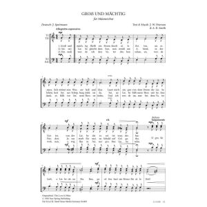 Produktbild des Artikels Groß und mächtig / This Love Is Mine (Noten - Download)