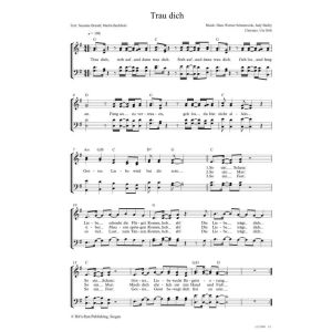 Produktbild des Artikels Trau dich (Noten - Download)