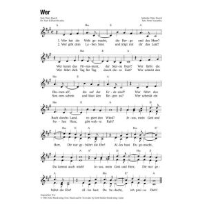 Produktbild des Artikels Wer / Who (Noten - Download)