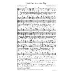 Produktbild des Artikels Mein Herr kennt den Weg / My Lord Knows The Way (Noten - Download)
