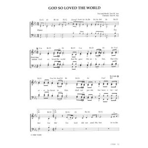 Produktbild des Artikels God So Loved The World (Noten - Download)