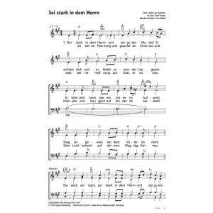 Produktbild des Artikels Seid stark in den Herrn / Be Strong In The Lord (Noten - Download)