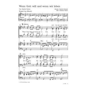 Produktbild des Artikels Wenn Gott will und wenn wir leben (Noten - Download)