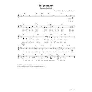 Produktbild des Artikels Sei gesegnet (Reise zur Ewigkeit) (Noten - Download)