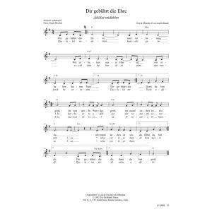 Produktbild des Artikels Dir gebührt die Ehre / Vi vill ge dig Aera (Noten - Download)