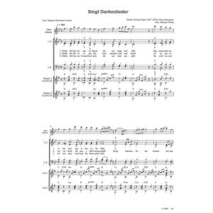 Produktbild des Artikels Singt Dankeslieder (Noten - Download)