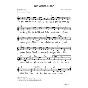 Produktbild des Artikels Die Arche Noah / Noas Ark (Noten - Download)