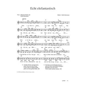 Produktbild des Artikels Echt elefantastisch (Noten - Download)
