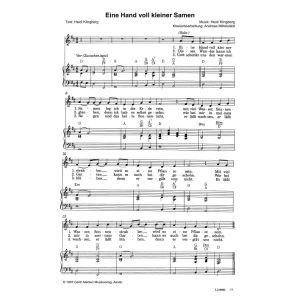 Produktbild des Artikels Eine Hand voll kleiner Samen (Noten - Download)