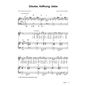 Produktbild des Artikels Glaube, Hoffnung, Liebe (Noten - Download)