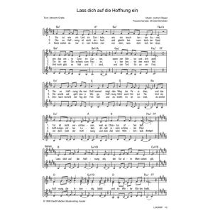 Produktbild des Artikels Lass dich auf die Hoffnung ein (Noten - Download)