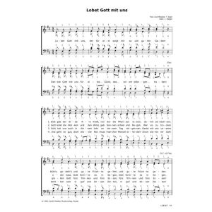 Produktbild des Artikels Lobet Gott mit uns (Noten - Download)