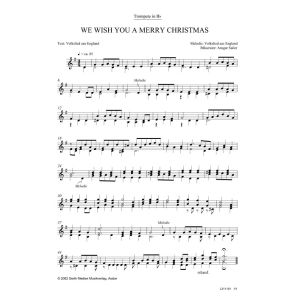 Produktbild des Artikels We Wish You A Merry Christmas (Noten - Download)