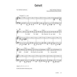 Produktbild des Artikels Geheilt (Noten - Download)