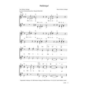 Produktbild des Artikels Halleluja! / Halleluja! (Noten - Download)