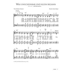 Produktbild des Artikels Was unscheinbar und klein begann (Noten - Download)